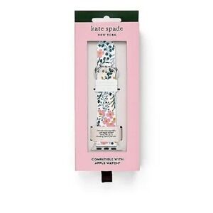 Kate Spade New York Apple Watch White Floral Silicone‎ Band - 38/40/41mm
